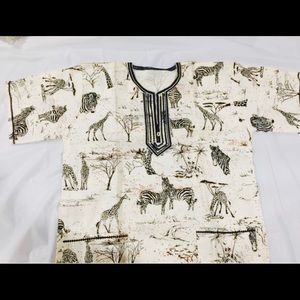 African safari shirt